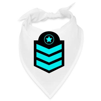 abzeichen - Bandana - Weiß - Vorne