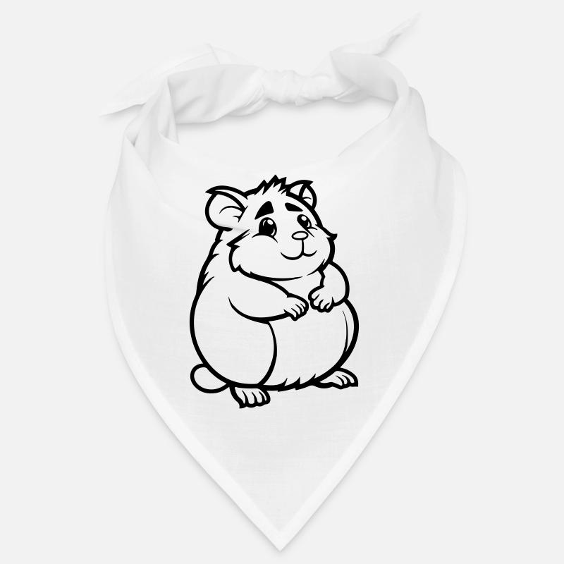 Hamster Comic Animal Bandana