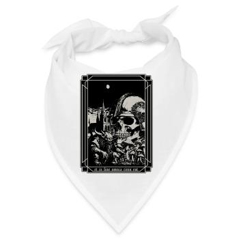 Und am Ende - Bandana - Weiß - Vorne
