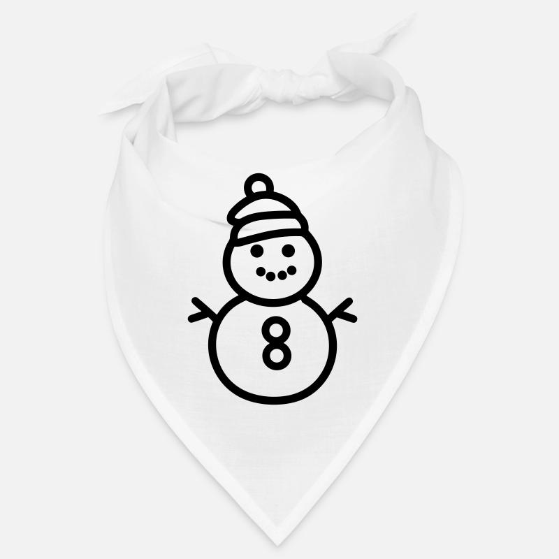 Snowman Bandana