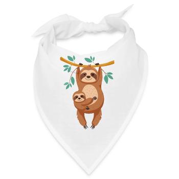 Hang in there buddy - Bandana - Weiß - Vorne