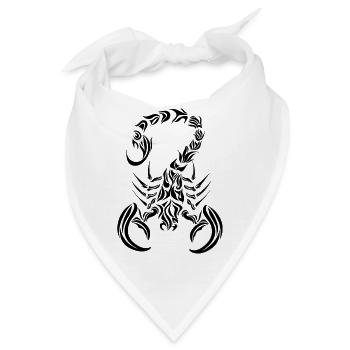 Skorpion - Bandana - Weiß - Vorne