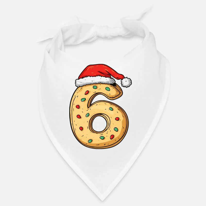 Biscuit de Noël à 6 chiffres Bandana