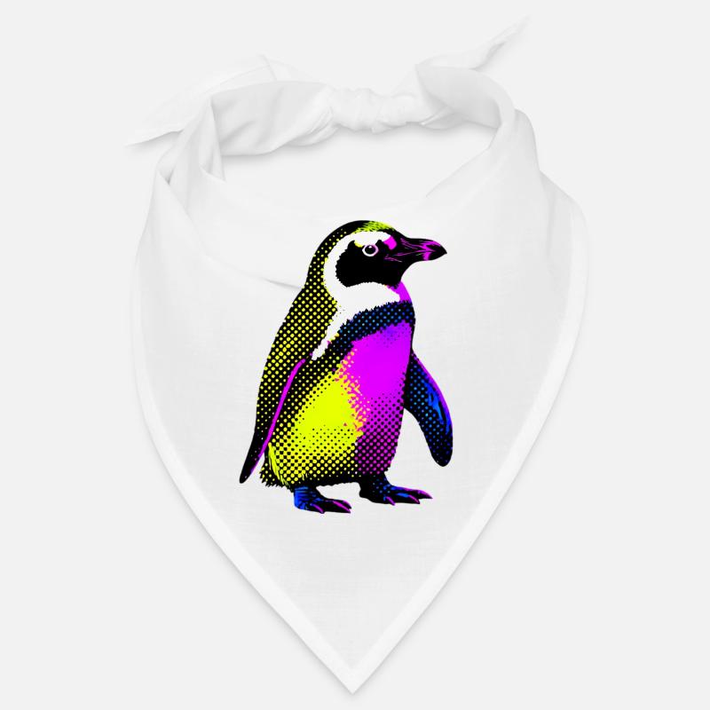 Pinguin - Bandana - Weiß