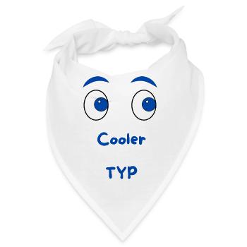 Cooler Typ - Bandana - Weiß - Vorne