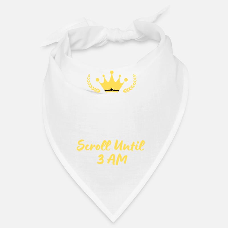 Keep Calm and Scroll Until 3 AM Bandana
