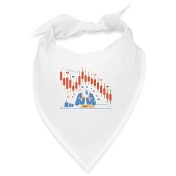 Stop-Loss? Ich Bevorzuge Emotionalen Schaden - Bandana - Weiß - Vorne