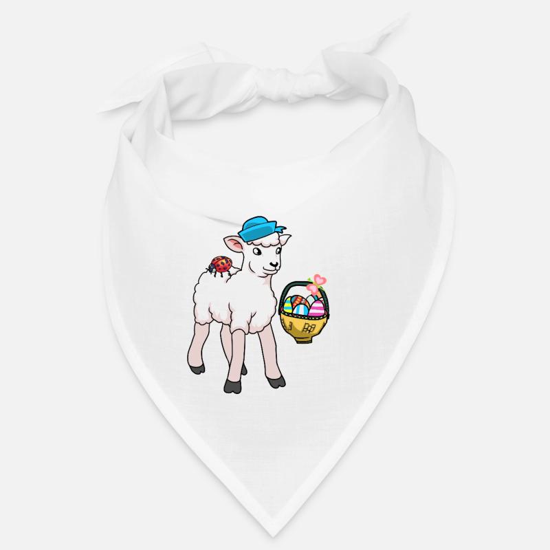 80er 90er Lamm Lämmer Schaf Schafe Ostern Bandana