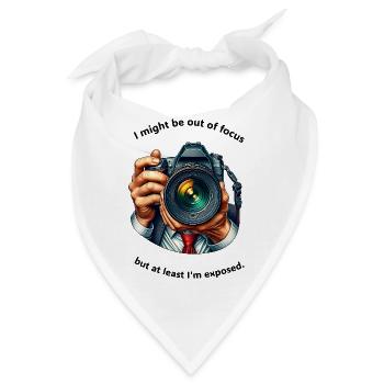 Out of Focus - Fully Exposed - Bandana - Weiß - Vorne
