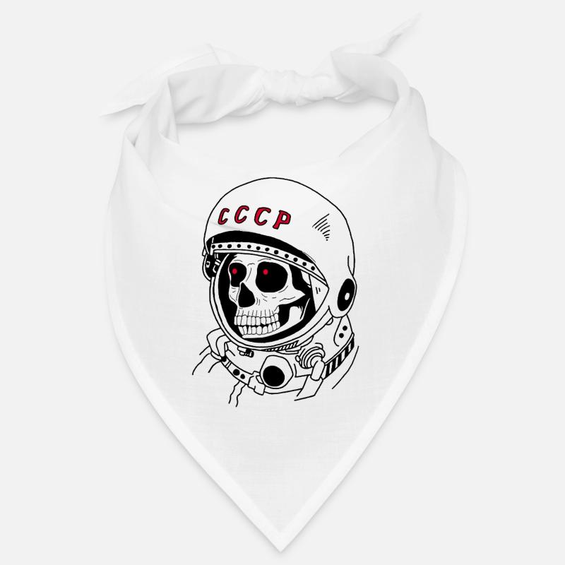 Soviet astronaut skull Bandana