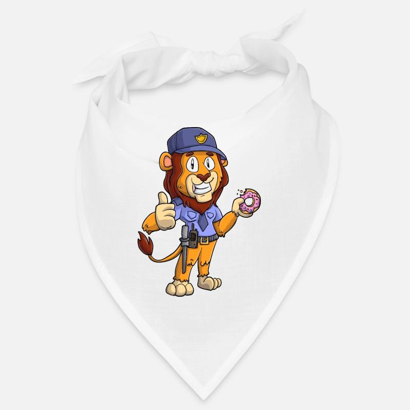 Lion policier Bandana
