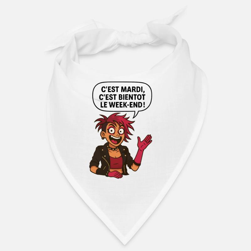 It's Tuesday! It's almost the weekend! Bandana