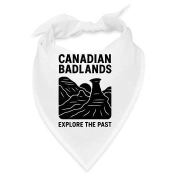 canadian badlands - Bandana - Weiß - Vorne