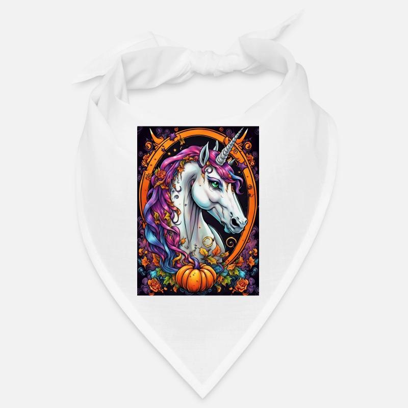 Couleur rêve licorne dans la bague d’automne Bandana