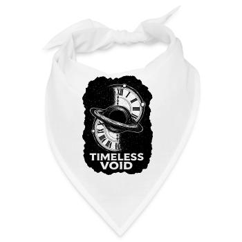 TIMELESS VOID – Das schwarze Loch der Zeit - Bandana - Weiß - Vorne
