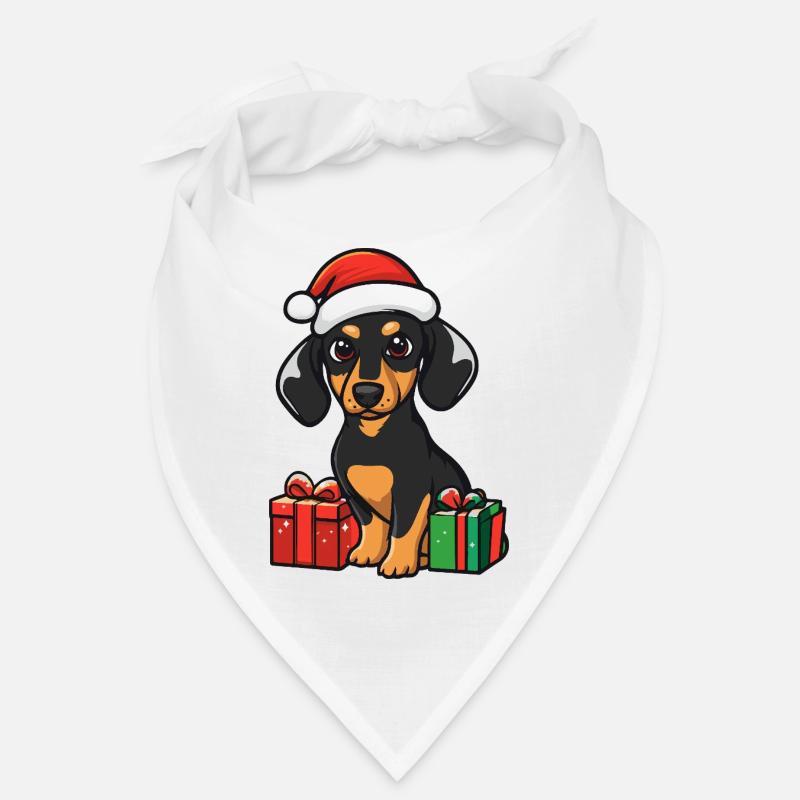 Cadeaux de Noël Teckel Teckel Bandana