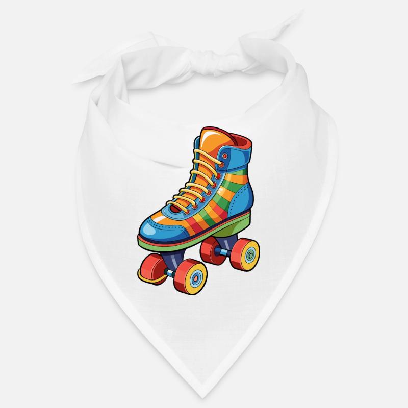 Roller skate - Bandana - white