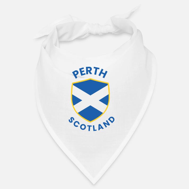 Perth Scotland Crest Shield Bandana
