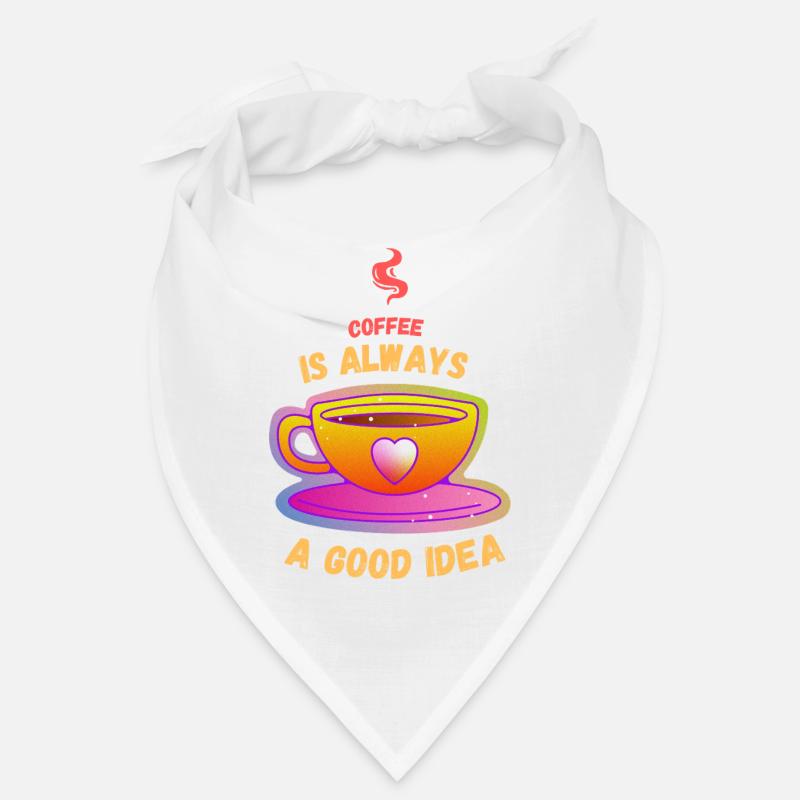 Kaffee ist immer eine gute Idee Bandana