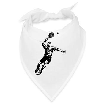 Direkte Padel Aussage - Bandana - Weiß - Vorne