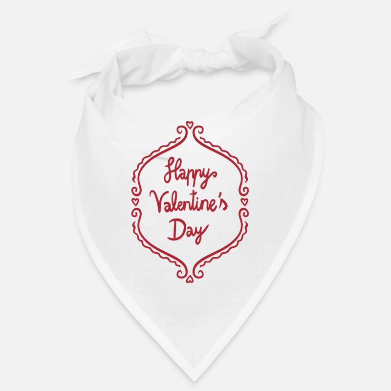 Cadre orné pour la Saint-Valentin Bandana