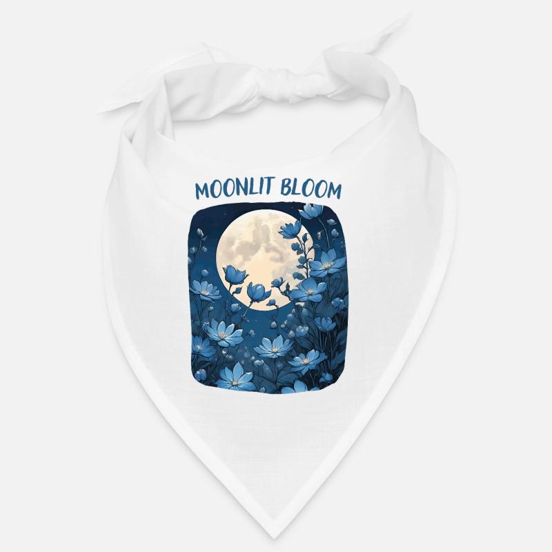Fleurs de clair de lune Bandana