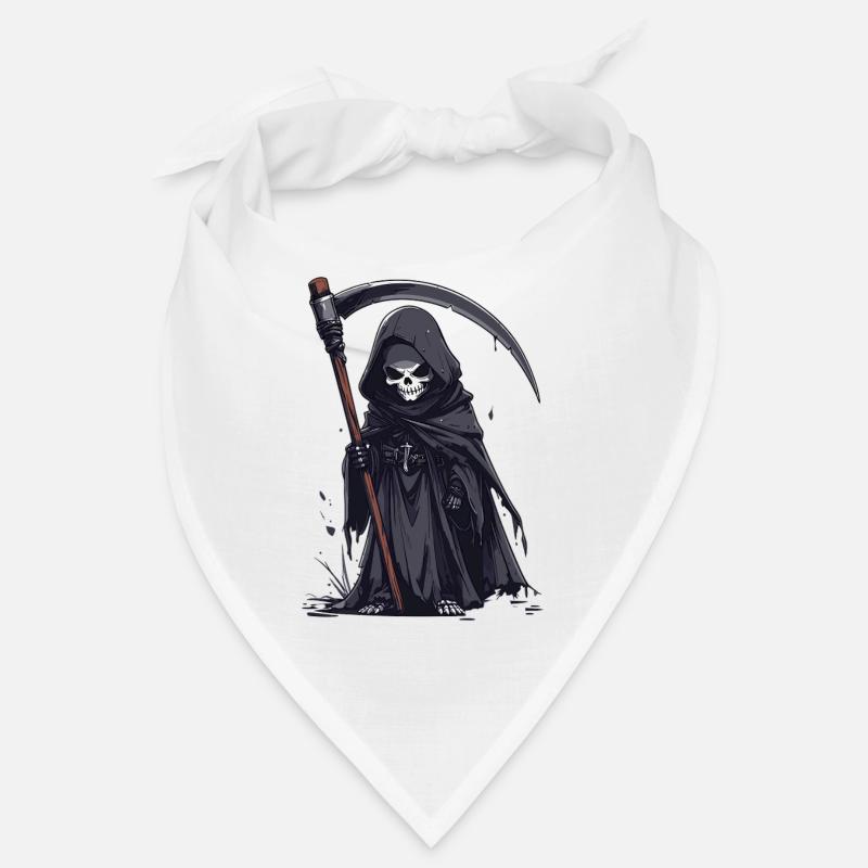 Grim Reaper in black robe Bandana