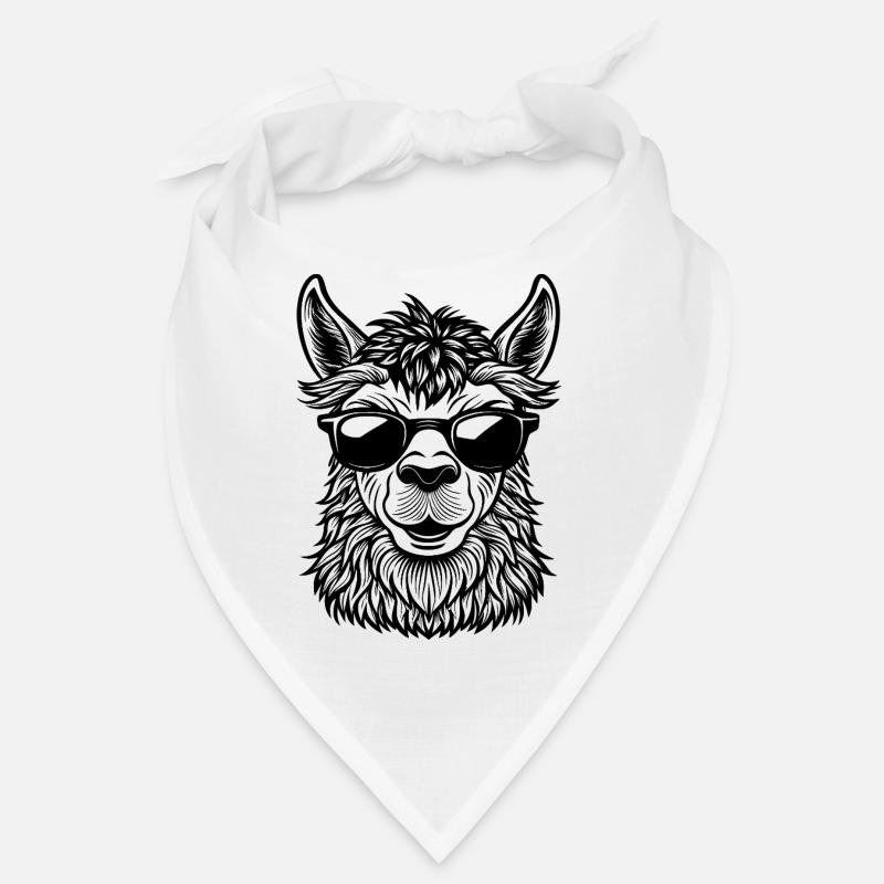 Llama face Bandana