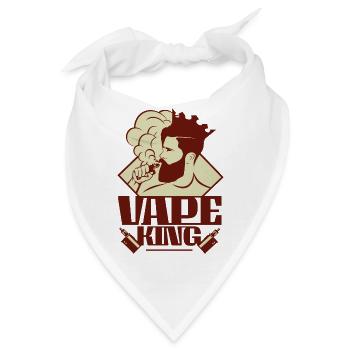 VAPE KING - Vaping Dampfen liquid - Bandana - Weiß - Vorne