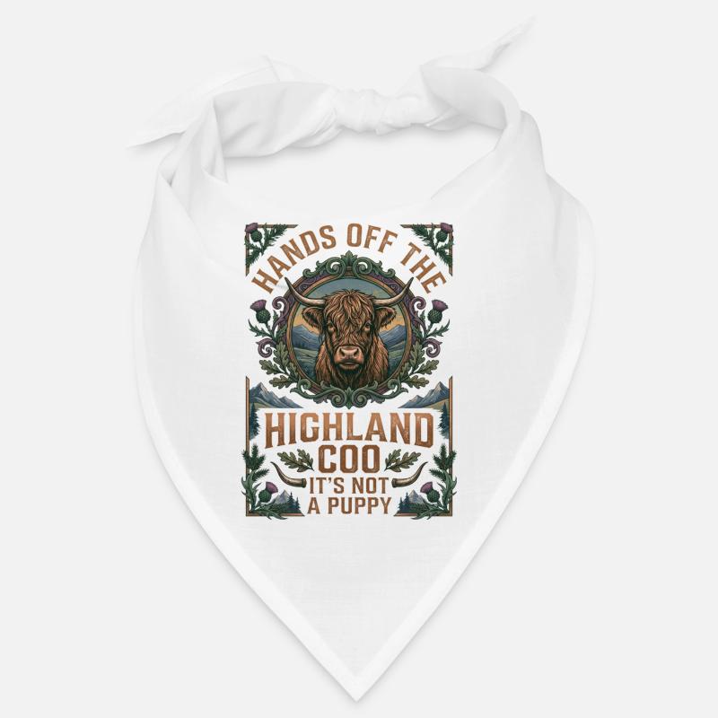 Vache des Highlands Bandana