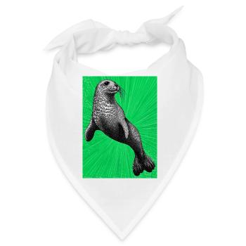Siegel - Bandana - Weiß - Vorne