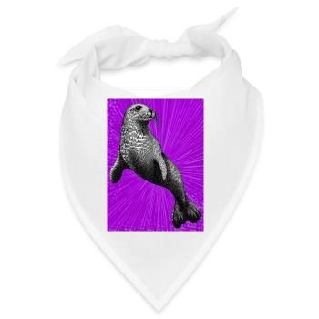 Siegel - Bandana - Weiß - Vorne