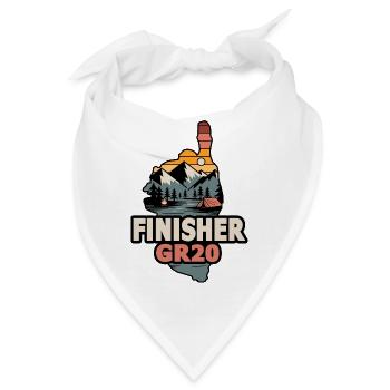 GR20 Corse Finisher - Bandana - Weiß - Vorne