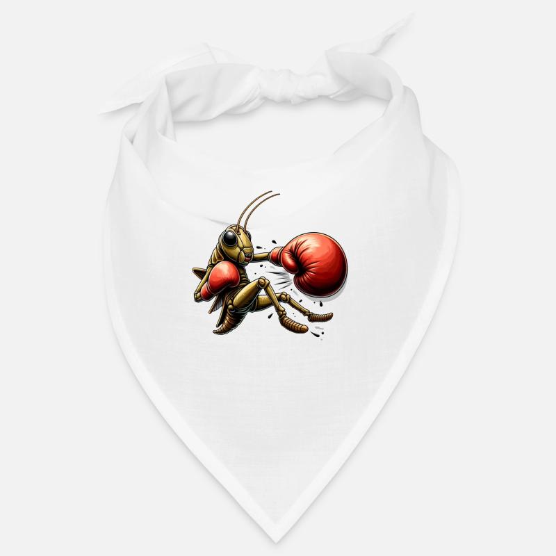 A boxing grasshopper Bandana