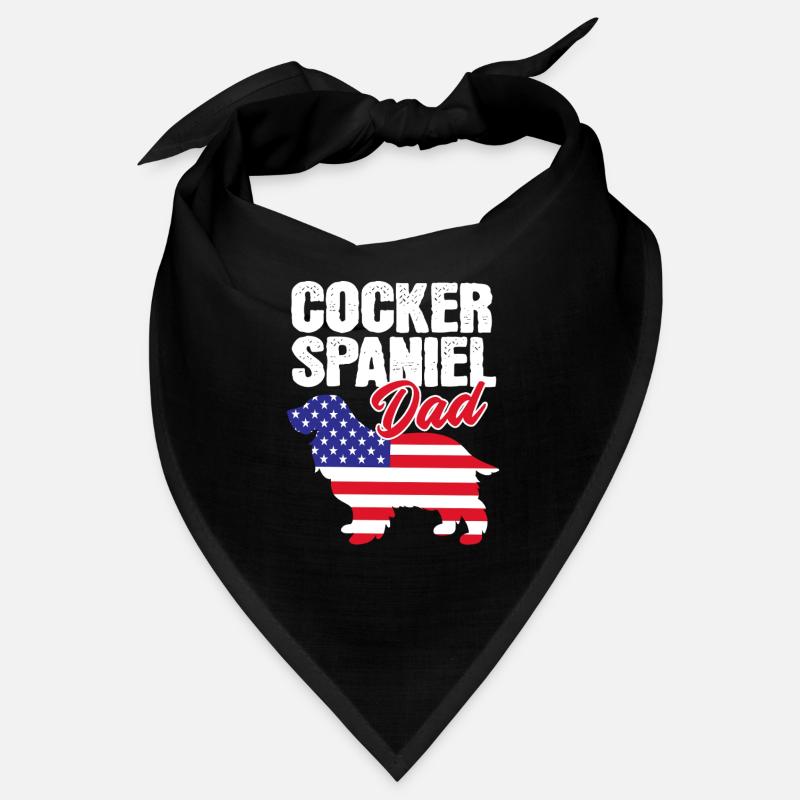 Cocker Spaniel Father Bandana
