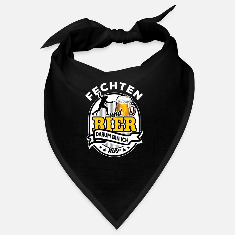 Fechten & Bier - darum bin ich hier Bandana