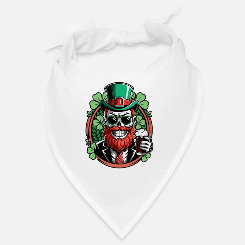 Crâne de lutin - Saint-Patrick - Irlande Bandana