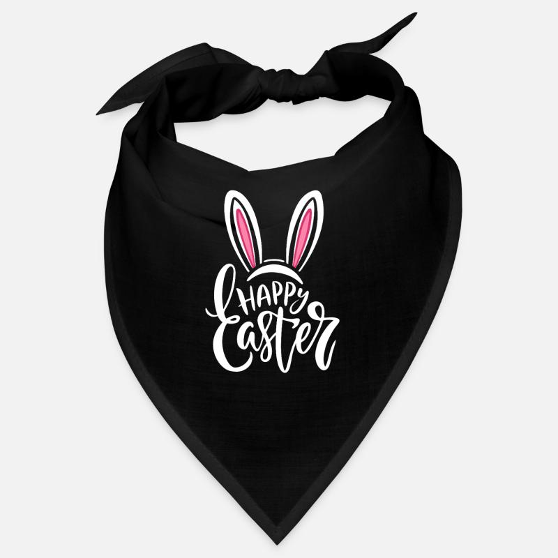 Joyeuses Pâques - Lapin de Pâques - Oeuf de Pâques - Cadeau Bandana