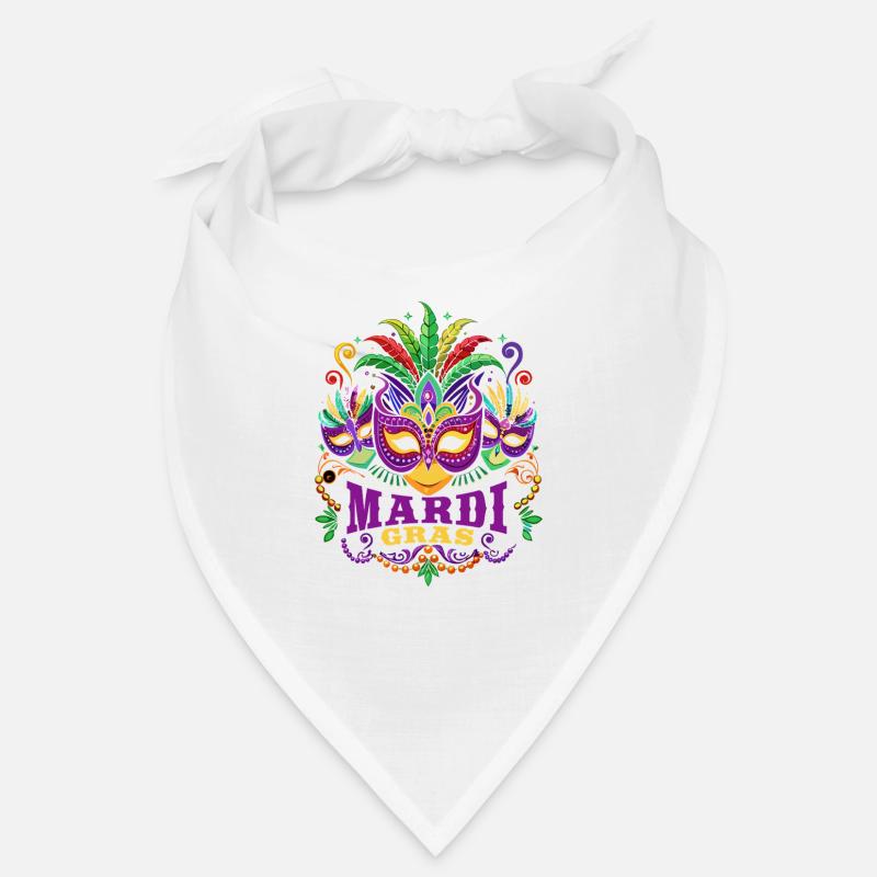 Mardi Gras - Carnaval - Masque - Cadeau Bandana