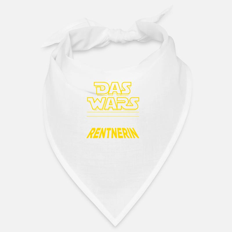Das Wars - Rente - Glückliche Rentnerin - Spruch Bandana