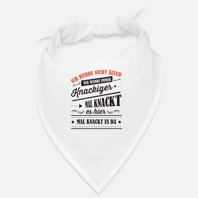 Älter werden Bandana