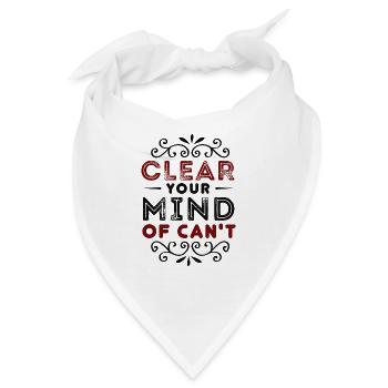 Mindset - Bandana - Weiß - Vorne