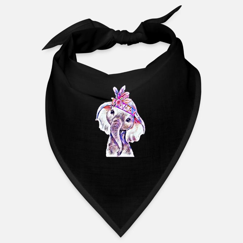 Elefant Bandana