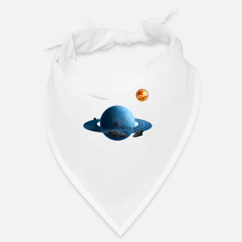Solar system - Bandana - white