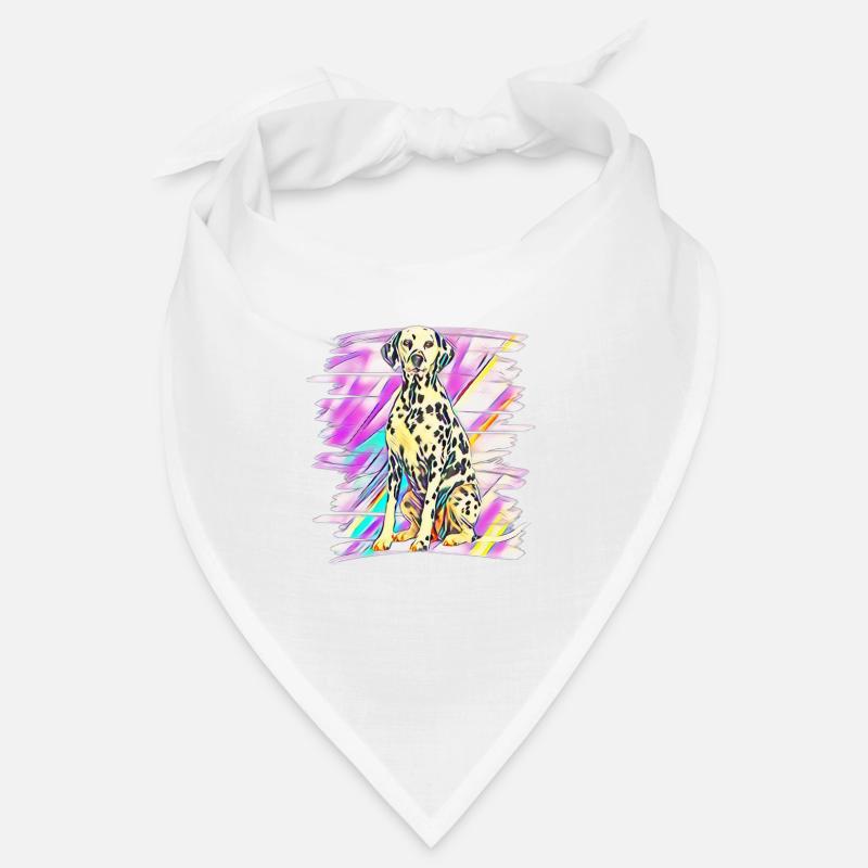 Dalmatiner - Bandana - Weiß