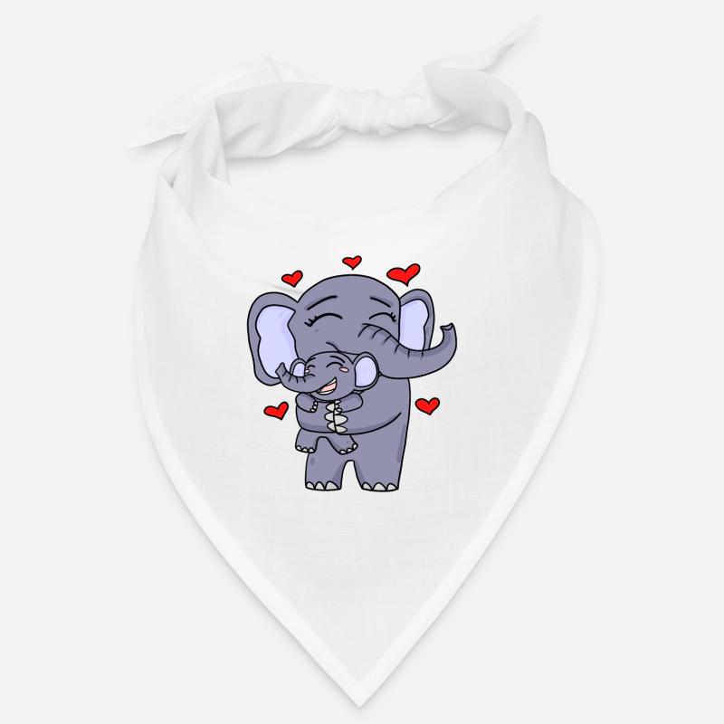 Éléphant mignon Bandana