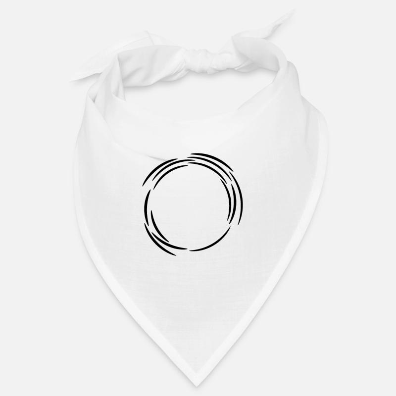 Circle Design Line Lines Bandana