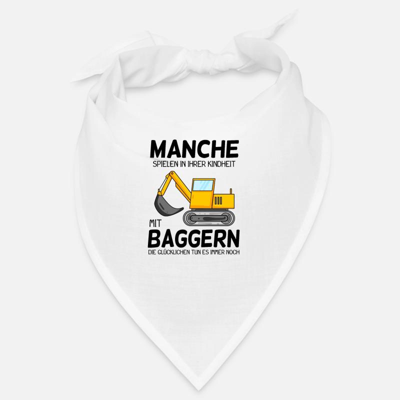 Bagger Spruch Erwachsene Bandana