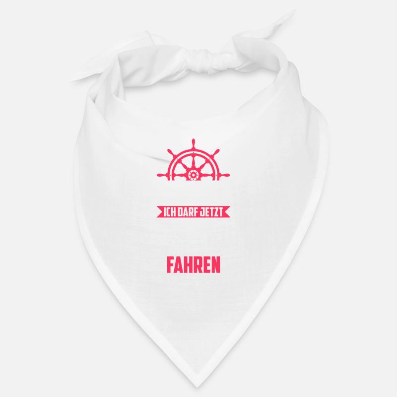 Bootsführerschein Motorboot Geschenk Bandana