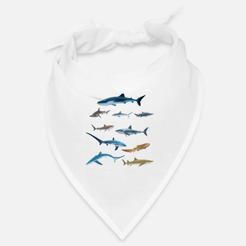 Espèces de requins requins poisson cadeaux Bandana